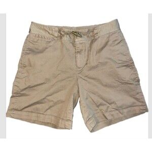 Lauren Ralph Lauren Womens Rope Toggle Buckle Khaki Chino Short size 6 Old Money